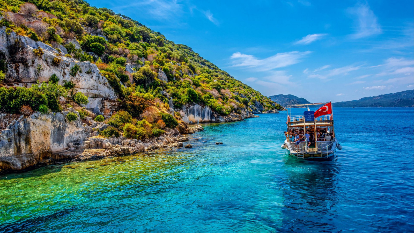  Uçaklı Rüya Gibi Ege Akdeniz Antalya Kaş Fethiye Ölüdeniz Marmaris Bodrum Turu (5 Gece Konaklamalı)